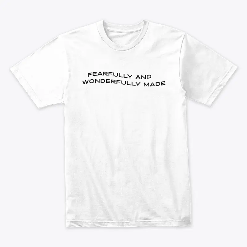 Premium Cotton Tee — Wonderfully Made